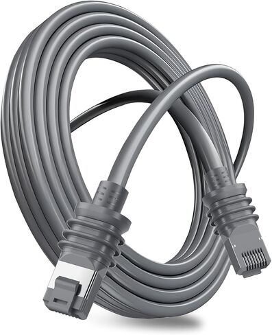 Starlink Cable Gen 3, 2000Mbps Starlink Gen 3 Cable, High Seepd Starlink Ethernet Cable, Waterproof Starlink Extension Cable, Replacement Cable for Starlink Gen3, V3, Mini, Gray （50FT） in Saudi Arabia