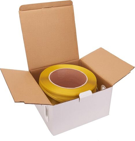 Poly Strap, Polypropylene(PP) Strapping Roll, 1/2" Width, 6400" - Ideal for Packaging and Shipping in Kuwait