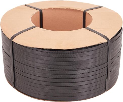 Poly Strap, Polypropylene(PP) Strapping Roll, 1/2" Width, 6400" - Ideal for Packaging and Shipping in Kuwait