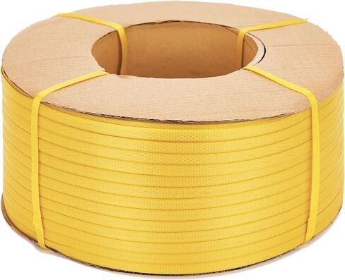 Poly Strap, Polypropylene(PP) Strapping Roll, 1/2" Width, 6400" - Ideal for Packaging and Shipping in Kuwait