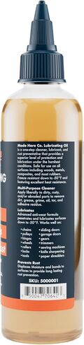 Made Here Co.Door Hinge Lubricant - Smooth & Long-Lasting Performance for Door, Hinges, and Locks | Non-Toxic | Odor-Free | Protects Against Rust & Corrosion | for Multi-Surface Application | 4oz in Saudi Arabia