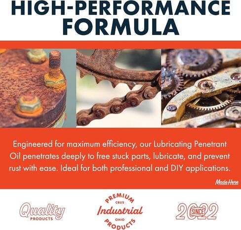 Made Here Co.Door Hinge Lubricant - Smooth & Long-Lasting Performance for Door, Hinges, and Locks | Non-Toxic | Odor-Free | Protects Against Rust & Corrosion | for Multi-Surface Application | 4oz in Saudi Arabia