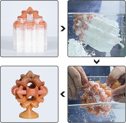 Silk PLA Filament,TRONXY Tri-Color Coextrusion 3D Printer Filament Shiny Silk Green-Purple-Copper Multicolor PLA Fliament 1.75mm +/-0.03mm, 1kg/2.2lbs Rainbow Filament Fit Most of 3D Printer in Kuwait