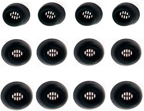 JNSA Replacement Silicone Ear Tip Eartips Compatible with Ja Bra Elite 85t Earbud,S/M/L 3 Size, 6 Pairs,Black in Saudi Arabia