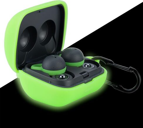 LEFXMOPHY WFL900 Case for Sony Linkbuds WF-L900 Earbuds Carrying Cover, Pink Silicone Protective Skin Glow in Dark in Saudi Arabia