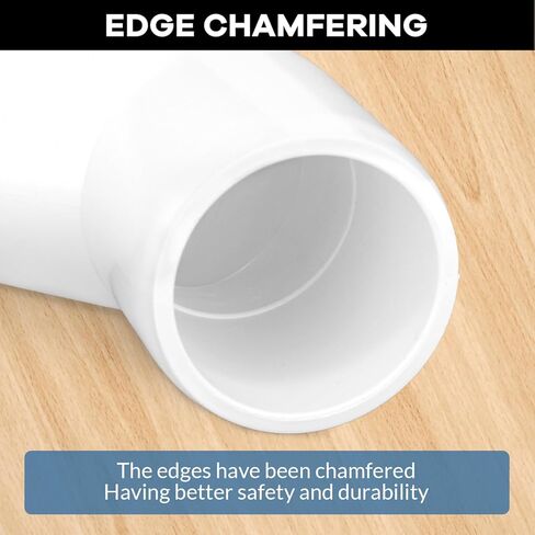 20 حزمة 1/2 بوصة وصلة تركيب PVC متقاطعة، تركيبات كوع من درجة الأثاث المتقاطعة بأربعة اتجاهات من أجل رف PVC DIY، أثاث بناء حديقة، خيمة توصيل الدفيئة in Kuwait