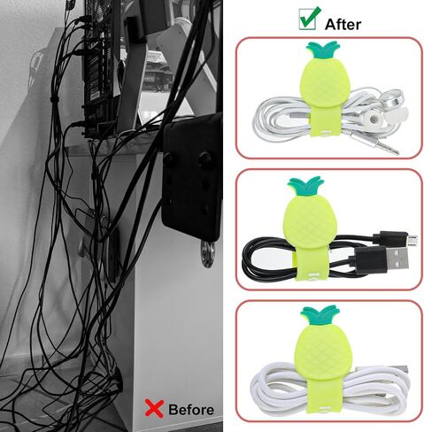 3 PCS Silicone Headphone Organizer, Data Cable Storage Case Mini Storage Bag Wired Headphone Organizer with 3Accessories, for Storing Earbuds/USB Flash Drive/Keys/Mini Lipstick(Color B) in Saudi Arabia