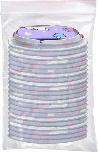 MP MOZZPAK Vomit Bags – 24 Pack – 1000ml Emesis Bags – Leak Resistant, Medical Grade, Portable, Disposable Barf, Puke, Throw Up, Nausea Bags for Travel Motion Sickness (Blue, Pack of 24) in Kuwait