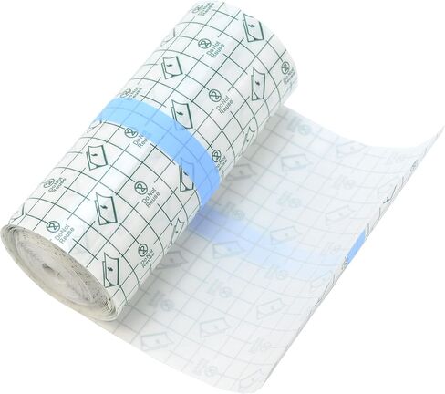 Tattoo Aftercare Bandage Tape Waterproof Clear Adhesive Tattoo Bandages Roll Breathable Transparent Film, Second Skin Tattoo Cover, Protective Healing Wrap for Swimming (3.93 Inch X 11 Yards) in Saudi Arabia