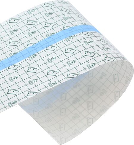 Tattoo Aftercare Bandage Tape Waterproof Clear Adhesive Tattoo Bandages Roll Breathable Transparent Film, Second Skin Tattoo Cover, Protective Healing Wrap for Swimming (3.93 Inch X 11 Yards) in Saudi Arabia