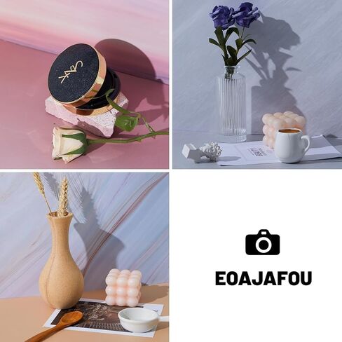 16x11.5 بوصة لوحة خلفية الصور ، 8pcs الجانب المزدوج شقة ورقة خلفية ، Sky Series Product Backdrop Kit للدعائم ، مستحضرات تجميل مجوهرات الطعام ، خلفية منشئ المحتوى الصغيرة in Kuwait
