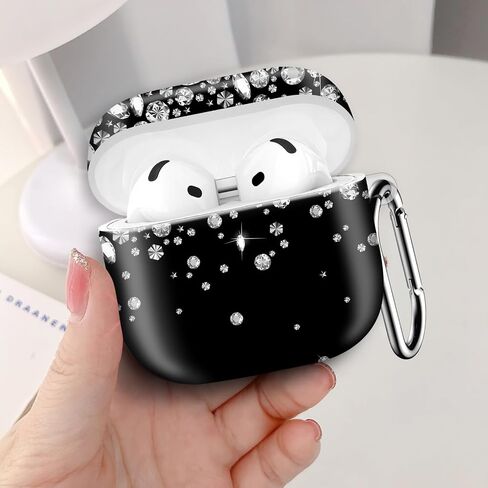 متوافق مع Airpod 4th Generation 2024 CASE ، غطاء الحماية المضاد للمضادات الصدمة ، حالة لطيفة للنساء الرجال مع سلسلة المفاتيح (النسر الأصلع الأمريكي) in Kuwait