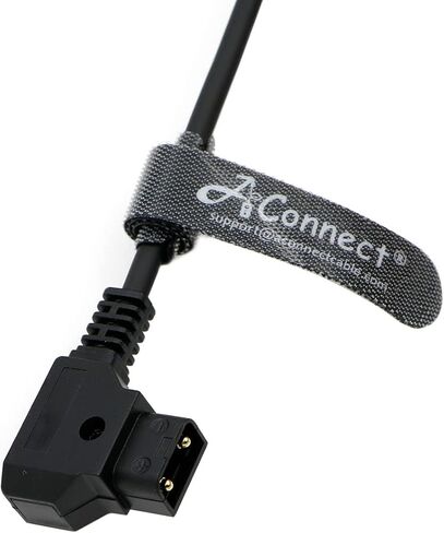 12V DC to Dtap Coiled Power Cable for KiPRO LCD Monitors | Lectrosonic in Saudi Arabia