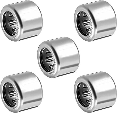 METALLIXITY HK0509 Needle Roller Bearings 5mm ID x 9mm OD x 9mm Height 10 Packs, Chromium Steel Open End Thrust Bearing - for Industrial Machinery and Equipment in Saudi Arabia