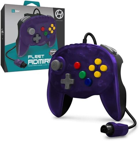 "Fleet Admiral" Premium Wired Controller For Nintendo 64 (Fire Fleet) in Kuwait
