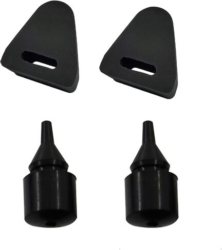 Fuel Gas Lid Cap Filler Door Rubber Stopper Bumpers Compatible with Cadillac Escalade Chevrolet Silverado Colorado Suburban Tahoe S10 1500 2500 3500 GMC Sierra Yukon XL 15768697 6Pack in Kuwait