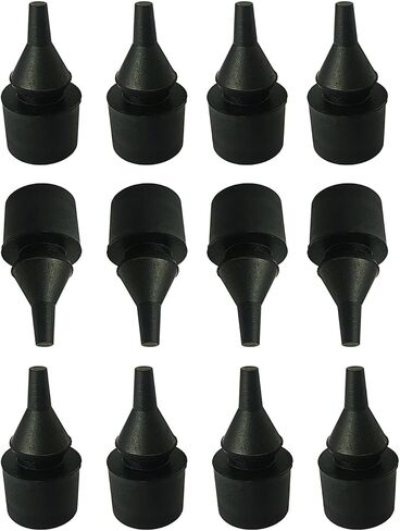 Fuel Gas Lid Cap Filler Door Rubber Stopper Bumpers Compatible with Cadillac Escalade Chevrolet Silverado Colorado Suburban Tahoe S10 1500 2500 3500 GMC Sierra Yukon XL 15768697 6Pack in Kuwait