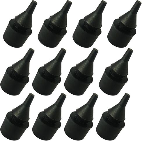 Fuel Gas Lid Cap Filler Door Rubber Stopper Bumpers Compatible with Cadillac Escalade Chevrolet Silverado Colorado Suburban Tahoe S10 1500 2500 3500 GMC Sierra Yukon XL 15768697 6Pack in Kuwait