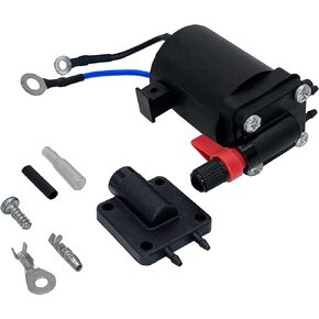 Fuel Primer Choke Solenoid Replacement for OMC Evinrude Johnson 5828665, 397909, 5007356