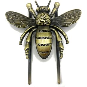 Vintage Page Holder Journal Clips to Hold Journal Open While Writing for Hands Free Journaling. Antique Brass Finish. Gift for Writers. Bee Design.