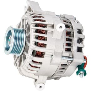 Alternator Replacement Compatible with Ford Expedition Navigator 5.4L 2005-2006, F Series Pickup 4.6L 5.4L 2004-2008, Lincoln Mark LT 2006-2008 Replace AFD0110, 4L3U10300BA, 400-14066