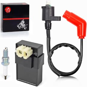 Igniter CDI Box and Ignition Coil Spark Plug For Honda 1993-2006 TRX300EX 300EX Sportrax 300 30410-Hm3-003