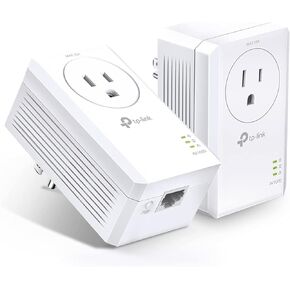 موسع واي فاي TP-Link Powerline (TL-WPA7617KIT) - محول AV1000 Powerline Ethernet مع شبكة Wi-Fi ثنائية النطاق AC1200، منفذ جيجابت، عبور، OneMesh، إيثرنت عبر الطاقة، التوصيل والتشغيل (متجدد) in Kuwait