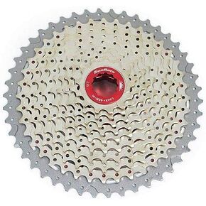 SunRace CSMX8 Wide Ratio Cassette 11-46T, 11 Speed, Silver, XTE1380