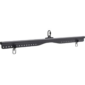 SELEWARE LAT Pull Down Bar Cable Machine Attachment for Gym, 18"/28"/38" Multi-Grip Fitness Spreader Bar for Cable Machine Pulley System, LAT Pulldown Bicep Tricep Straight Bar Attachments