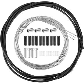 Bike Brake Gear Shifter Cable Kit, Universal Bicycle Gear Shifter Cable Professional Transmission Line Cycling Shift Wire Housing Kit Mountain Road Bike Repair Replacement Accessories