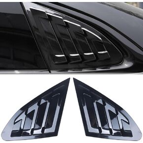 2PCS Rear Side Window Louvers Air Vent Scoop Shades Cover Blinds Fit Chevy Malibu 2016-2022
