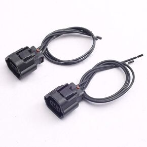 PeakCar 2pcs Connectors of Trans Input Speed Sensor SC297 Compatible with Fits: Windstar Azera Elantra Tiburon Xg300 Amanti Forte Optima Rondo Spectra and more