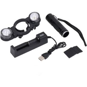 مسدس رش مزود بمصباح LED، مرفق ضوء مسدس رش طلاء بسطوع عالمي قابل للتعديل للسيارات والمنزل in Kuwait