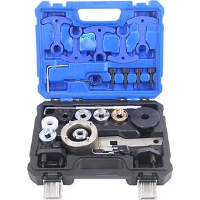 Master Engine Timing Tool Kit for VW Audi TSI TFSI EA888 1.8L 2.0L Engine, with Additional T40191 Engine Camshaft Sliding Pieces Spacer Tool, T10355 Crankshaft Pulley Holding Wrench