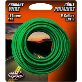 16-1-14 16-Gauge 24-Foot Automotive Copper Wire, Yellow