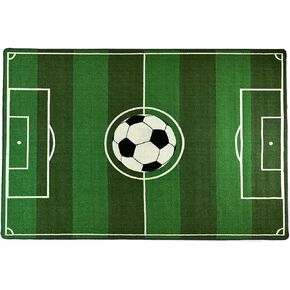سجادة Mybecca Kids Rug مقاس 5'x7' (تقريبًا: 4'11' X 6' 10') ظهر جل غير قابل للانزلاق (59' x 82') سجادة منطقة الأطفال لغرفة اللعب والحضانة، 5' x 7'