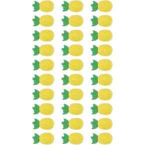 NUOBESTY 30Pcs Mini Pineapple Erasers Cute Pencil Erasers Pineapple Shape Eraser Bulks for Kids Party Bag Favors, Classroom Prizes