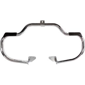 HARLEY DAVIDSON DYNA CHROME MUSTACHE ENGINE GUARD HIGHWAY BAR CRASH BARS STREET BOB FAT BOBS LOW RIDER S WIDE GLIDE SWITCHBACK SUPER GLIDES HD ref 49000077 2006-2017 FXDB FXDWG FXDF FXDL FOOT PEG REST