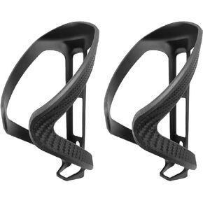 Water Bottle Cage Made of 100% Recycled Carbon Fiber for Road Bike Cycling MTB Mountain Cycling Water Bottle Holder Sets of 2