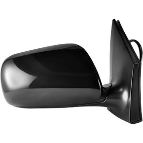 Dependable Direct Passenger Side Power Operated, Non-Heated, Unpainted Side View Mirror for 2009-2013 Toyota Corolla - Parts Link #: TO1321249