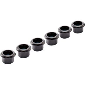 Musiclily Pro 8mm Guitar Tuner Bushings for Electric Guitar Semi-closed Tuning Pegs Machine Heads, Chrome (Set of 6)