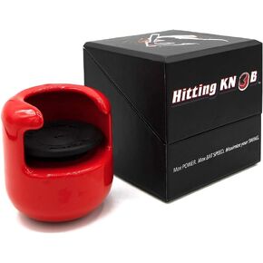 A Baseball & Softball Swing Training Bat Weight, Attaches to Knob End of Bat, Little League, High School & Professional Practice Equipment. Increases Power & Bat Speed.