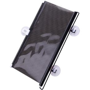 Car Sunshade, Retractable Car Sunshade Car Windshield Sun Automatic Block Visor Shade for Car Blackout Curtain (50 * 125cm(Black))