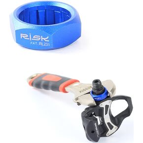 Pedal Axle Spindle Removal Splined Tool, Sleeve Puller Extractor Compatible with Shimano Clip-in Pedals