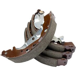 TRQ Rear Drum Brake Shoe Kit Compatible With 12-15 Scion IQ