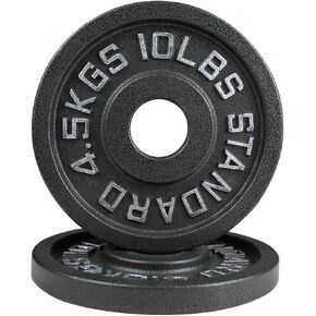 BOLUX Olympic Bumper Plate Weight Plate, 10LB Barbell Plates, Bumper Plates for Weight Lifting and Strength Training, Ideal for Cross-Training, Weightlifting, Fitness and Gym Weights in Kuwait
