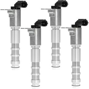 A-Premium 4-PC Engine Variable Valve Timing (VVT) Solenoid Compatible with Chevrolet Equinox Malibu Traverse Impala & GMC Terrain Acadia & Buick & Cadillac & Pontiac & Saab, Replace# 12586722