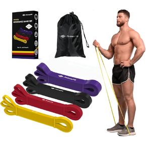 Resistance Bands for Working Out, Exercise Bands Resistance, Pull Up Assistance Bands, Workout Bands, Weights Dumbbell Set Alternative, Stretching, Gym Bands, Men Women
