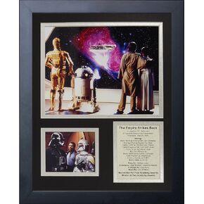 مجموعة صور مجمعة مؤطرة من Legends Never Die Star Wars: The Empire Strikes Back Action، مقاس 11 × 14 بوصة