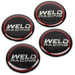 Weld Racing 601-3010 Weld Logo Center Cap, (Set of 4)